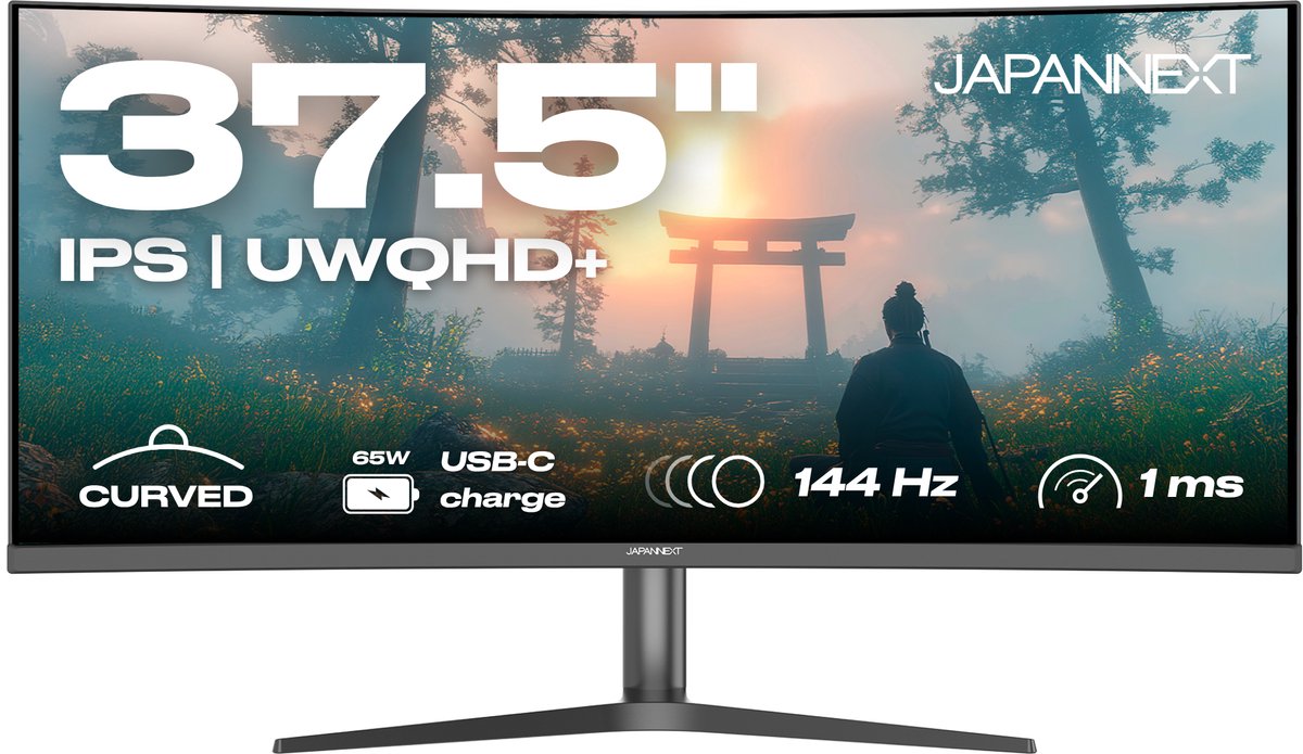 De Écran PC Gaming Incurvé 37.5" UWQHD+ IPS 144Hz in één oogopslag