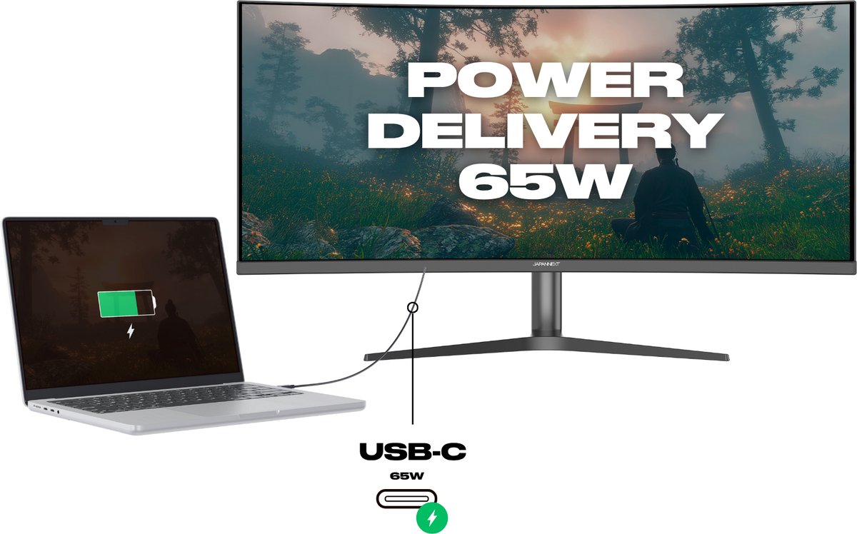 Wat vinden we goed aan de Écran PC Gaming Incurvé 37.5" UWQHD+ IPS 144Hz