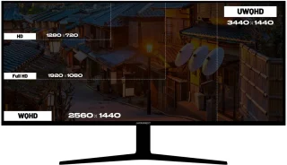 Écran PC Gaming Incurvé 37.5" UWQHD+ IPS 144Hz