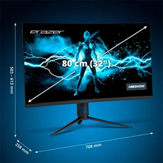 ERAZER Spectator X20 32" FHD Curved Monitor