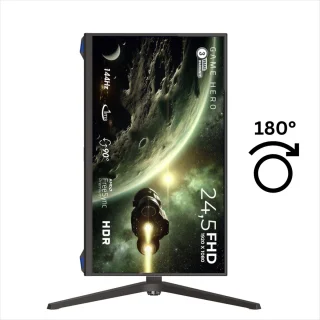 GAME HERO 24 inch Full HD IPS Gaming Monitor 144Hz 1ms