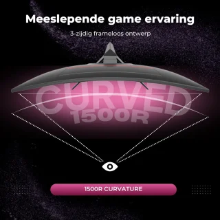 GAME HERO 27 inch Curved Gaming Monitor