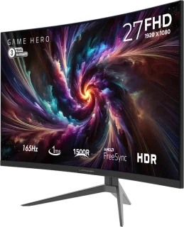 GAME HERO 27 inch Curved Gaming Monitor