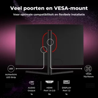 GAME HERO® 27 inch Full HD Curved Gaming Monitor