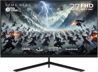 GAME HERO® 27 inch Full HD IPS Gaming Monitor