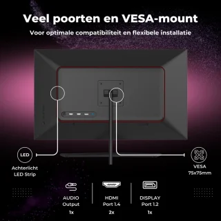 GAME HERO® 27 inch Full HD IPS Gaming Monitor
