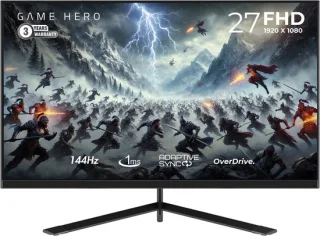 GAME HERO® 27 inch Full HD IPS Gaming Monitor