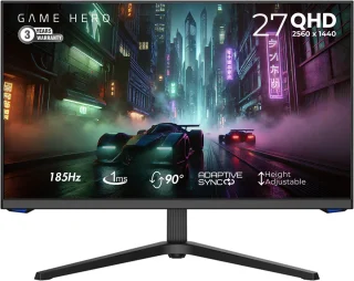 GAME HERO 27 inch QHD IPS Gaming Monitor