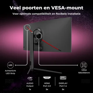 GAME HERO 29.5 inch Curved Ultrawide Gaming Monitor