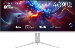 GAME HERO® 40" Ultra-Wide Quad HD Monitor