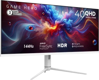 GAME HERO® 40" Ultra-Wide Quad HD Monitor