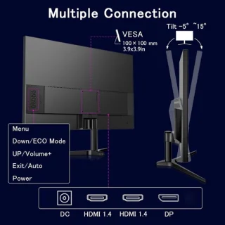 Gaming monitor 24 inch 165 Hz IPS - Full HD 1080p