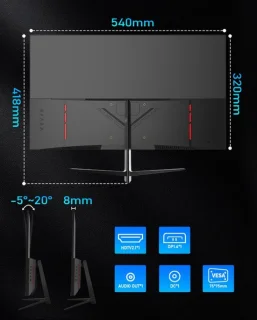 Gaming monitor 24 inch LCD – computerscherm
