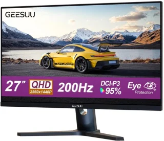 Gaming monitor 27 inch QHD 1440p – IPS-scherm voor pc en console