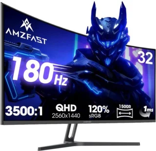 Gaming monitor 32 inch gebogen