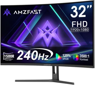 Gaming monitor 32 inch gebogen