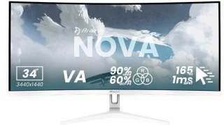 Gaming monitor curved - 34 inch UWQHD 3440x1440 - VA-paneel