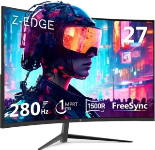 Gaming monitor gebogen - 27 inch - FHD 1920x1080 - VA-scherm