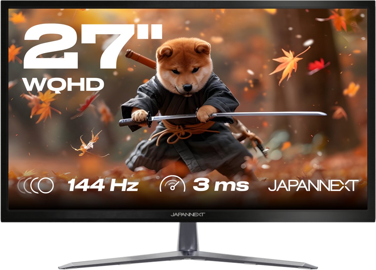 Gaming PC-scherm 27" IPS WQHD 144Hz