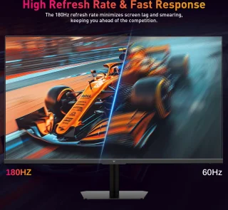 Gamingmonitor 24-inch 2560x1440 IPS 180Hz FreeSync G-Sync