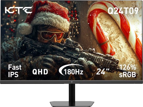 Gamingmonitor 24-inch 2560x1440 IPS 180Hz FreeSync G-Sync