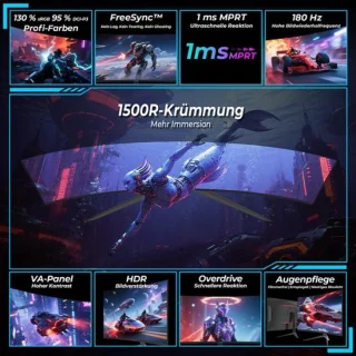Gamingmonitor 27 inch curved