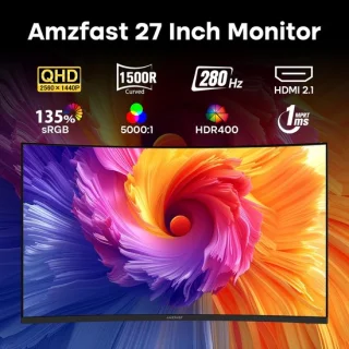 Gamingmonitor 27 inch gebogen