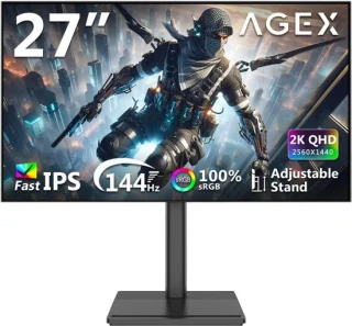 Gamingmonitor 27 inch QHD 144 Hz IPS - zwart