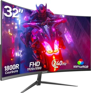Gamingmonitor 32 inch gebogen