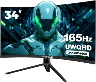 Gamingmonitor – 34 inch gebogen ultrawide