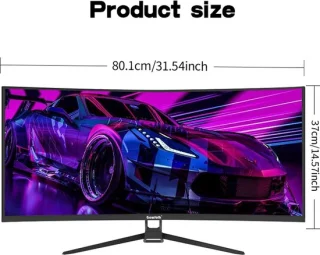 Gebogen gaming monitor 34 inch ultrabreed