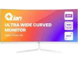 Gebogen ultrawide monitor – 29,5 inch 21:9, 2560 × 1080 resolutie