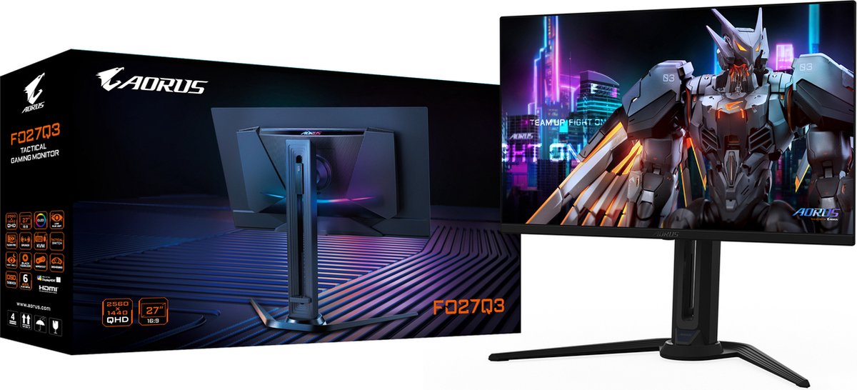 Gigabyte AORUS FO27Q3 QHD 27 inch Gaming Monitor