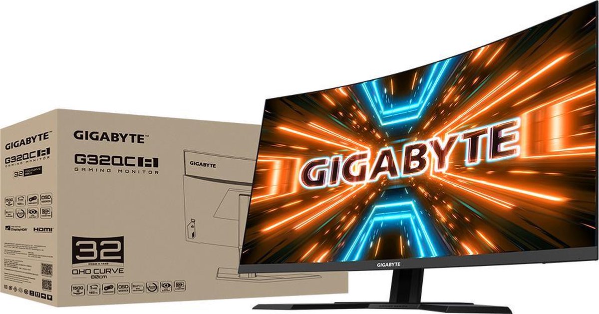 Gigabyte G32QC A 31,5" QHD Monitor