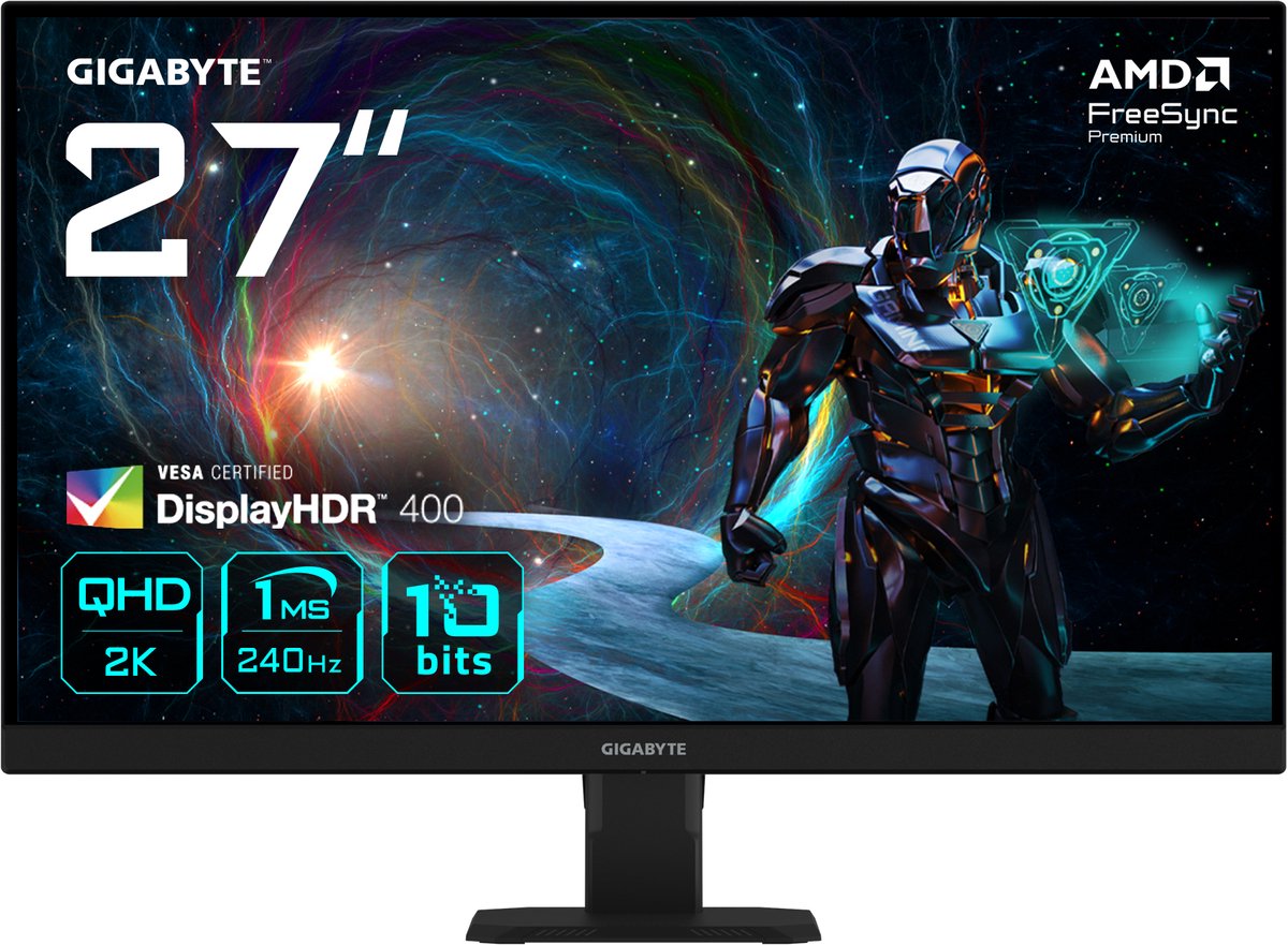 Gigabyte GS27QXA 27'' QHD Gaming Monitor