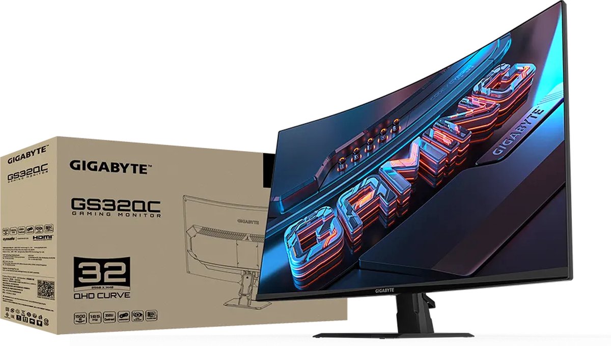 Gigabyte GS32QC 31,5" QHD LED Monitor