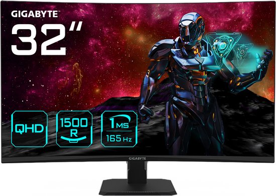 Gigabyte GS32QC 31,5" QHD LED Monitor