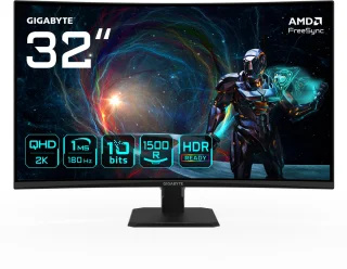 Gigabyte GS32QCA 32 inch QHD Gaming Monitor
