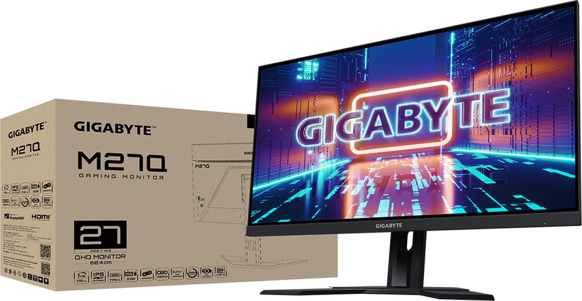 Gigabyte M27Q 27" QHD 170Hz Monitor