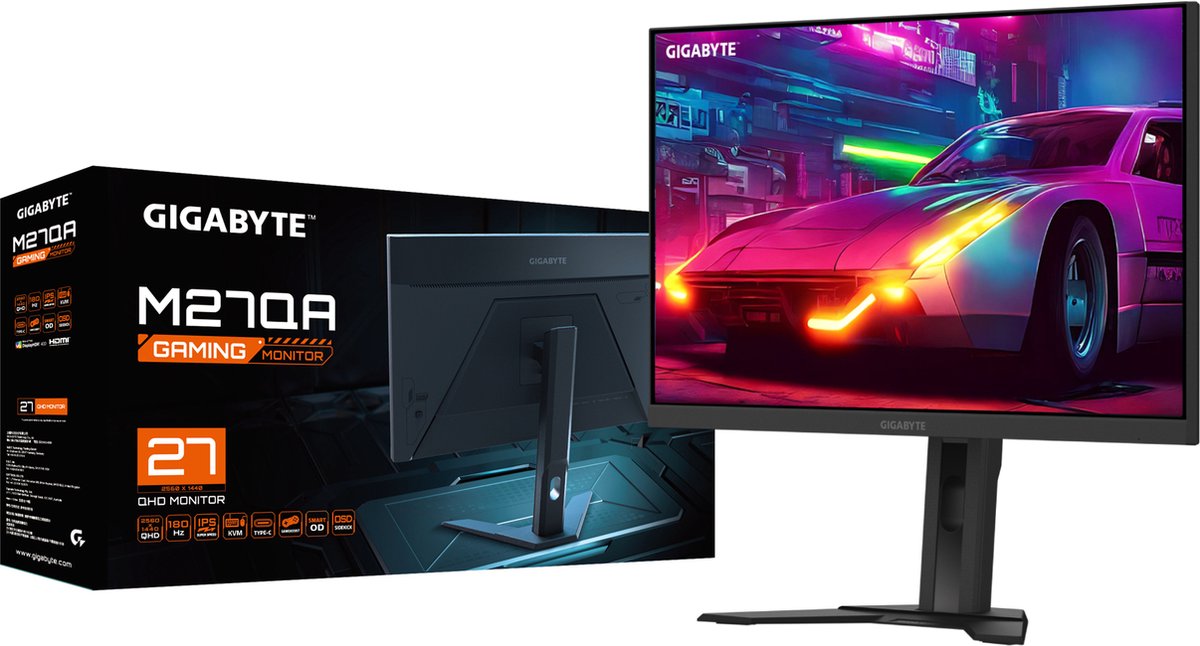 Gigabyte M27QA 27 Inch QHD Gaming Monitor