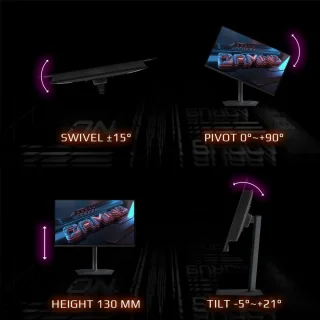 Gigabyte MO27Q2 27 inch QHD OLED Gaming Monitor