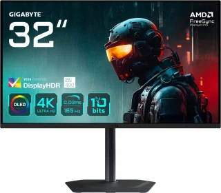 Gigabyte MO32U 32" 4K UHD OLED Gaming Monitor