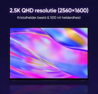 Gloovon® 17.3" draagbare monitor — groot, snel en mobiel