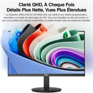 HKC V2718QS QHD IPS-monitor 27 inch