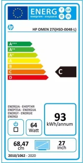 HP OMEN 27I 27-inch IPS Gaming Monitor 165Hz
