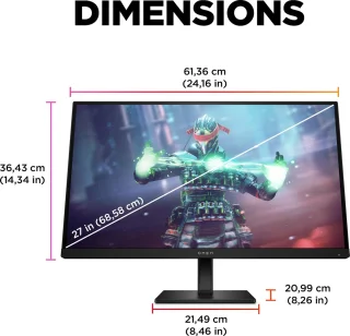 HP OMEN 27K 27-inch Gaming Monitor