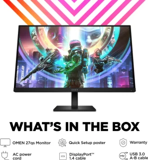 HP OMEN 27qs 27-inch Monitor