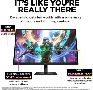 HP OMEN 27qs 27-inch Monitor