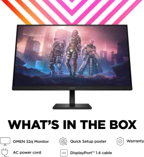 HP Omen 32Q 32 inch QHD Gaming Monitor
