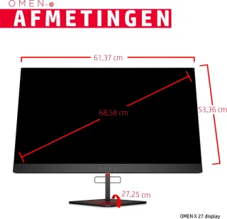 HP OMEN X 27 QHD Gaming Monitor